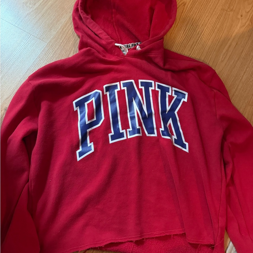 PINK Victoria's Secret Red Hoodie